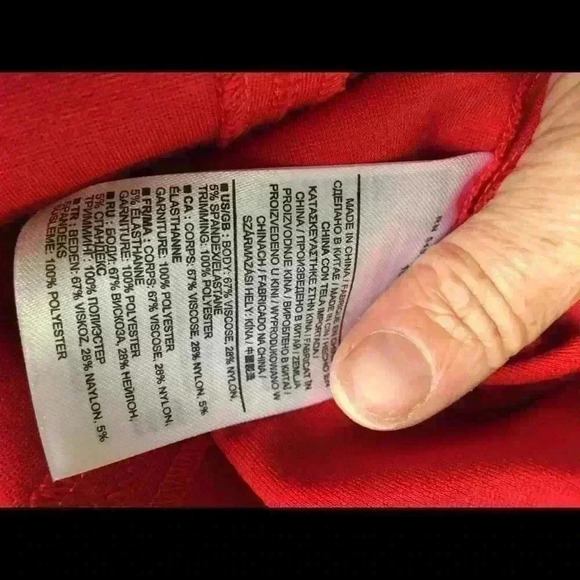 Banana Republic Red, Fitted Dress - Picture 4 of 8